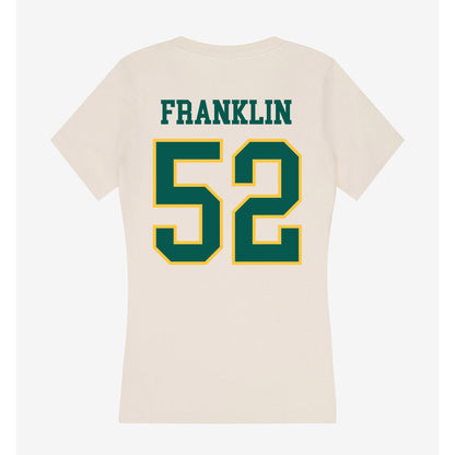 Wayne State - NCAA Football : Kenneth Franklin - Classic Shersey Women's V-Neck T-Shirt-1