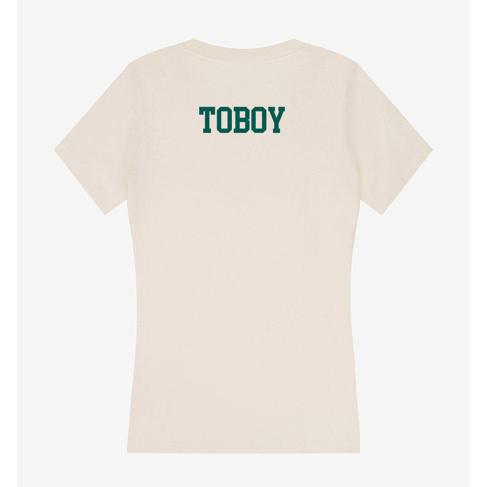 Wayne State - NCAA Women's Track & Field : Ania Toboy - Classic Shersey Women's V-Neck T-Shirt-1