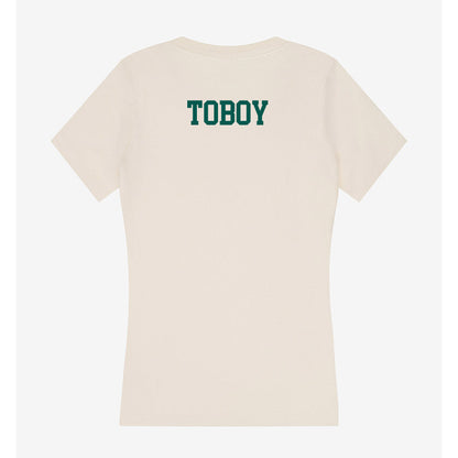 Wayne State - NCAA Women's Track & Field : Ania Toboy - Classic Shersey Women's V-Neck T-Shirt-1