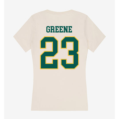 Wayne State - NCAA Football : Torrence Greene - Classic Shersey Women's V-Neck T-Shirt-1