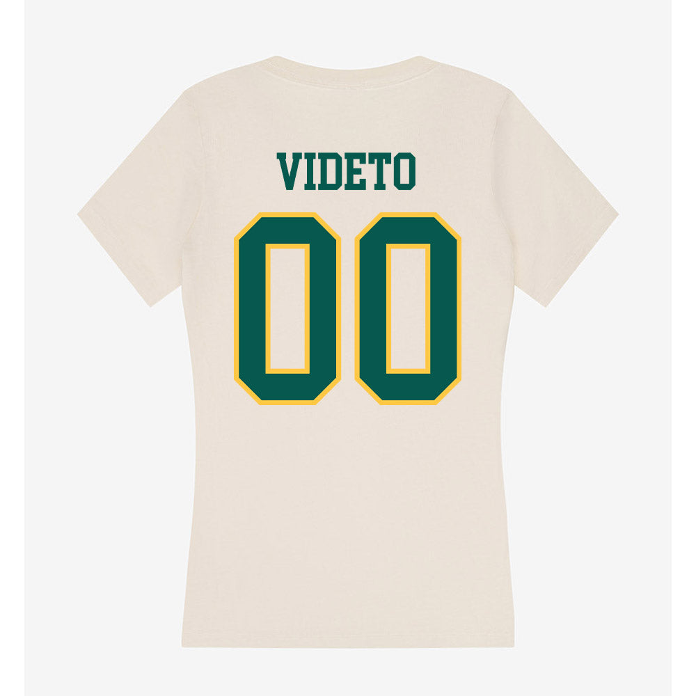 Wayne State - NCAA Football : Brody Videto - Classic Shersey Women's V-Neck T-Shirt-1