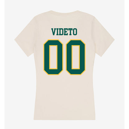 Wayne State - NCAA Football : Brody Videto - Classic Shersey Women's V-Neck T-Shirt-1