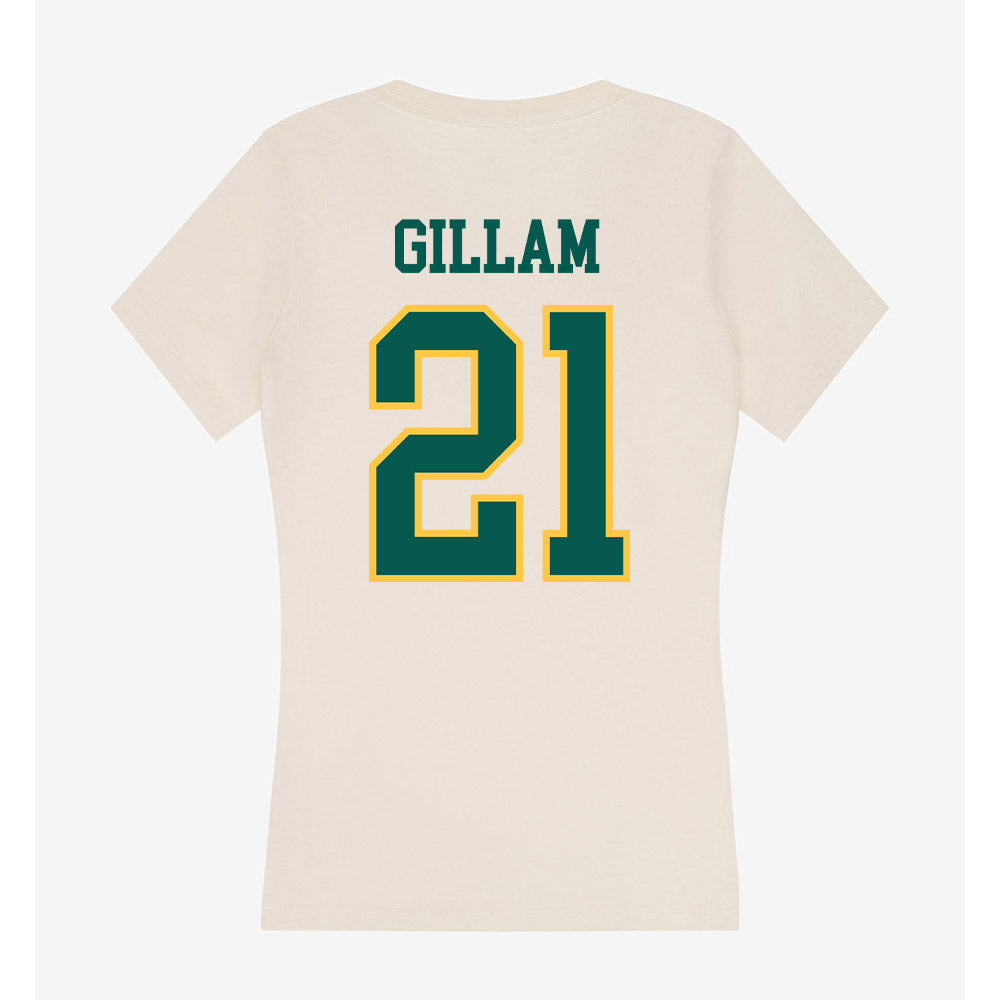 Wayne State - NCAA Football : Christopher Gillam - Classic Shersey Women's V-Neck T-Shirt-1