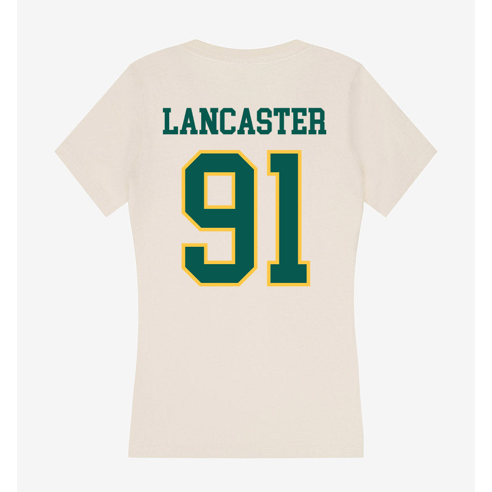 Wayne State - NCAA Football : Zion Lancaster - Classic Shersey Women's V-Neck T-Shirt-1