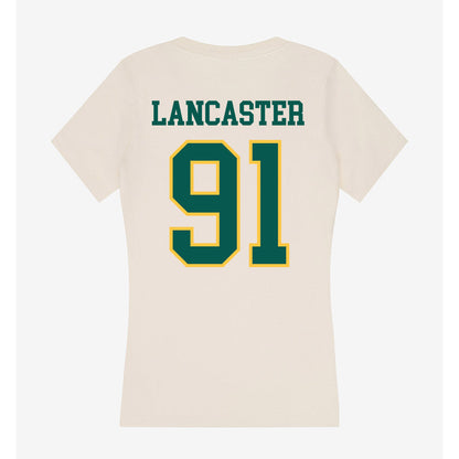 Wayne State - NCAA Football : Zion Lancaster - Classic Shersey Women's V-Neck T-Shirt-1