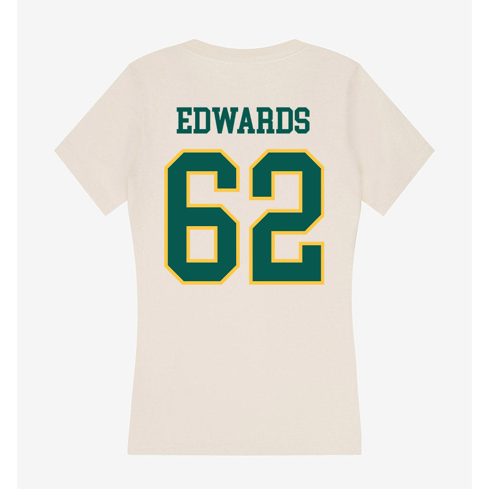 Wayne State - NCAA Football : Will Edwards - Classic Shersey Women's V-Neck T-Shirt-1