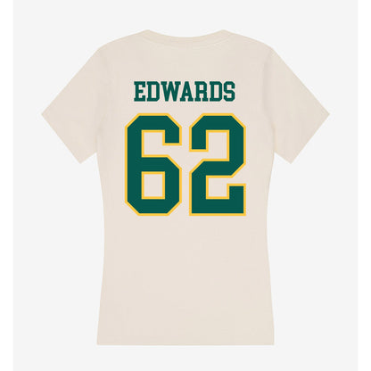 Wayne State - NCAA Football : Will Edwards - Classic Shersey Women's V-Neck T-Shirt-1
