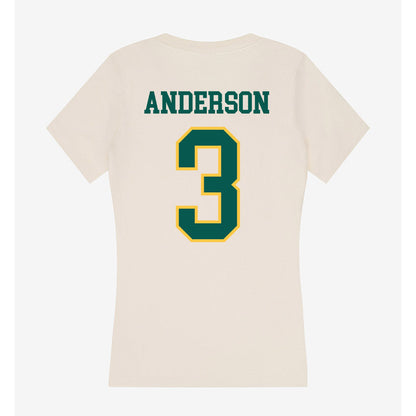 Wayne State - NCAA Football : Sterling Anderson - Classic Shersey Women's V-Neck T-Shirt-1