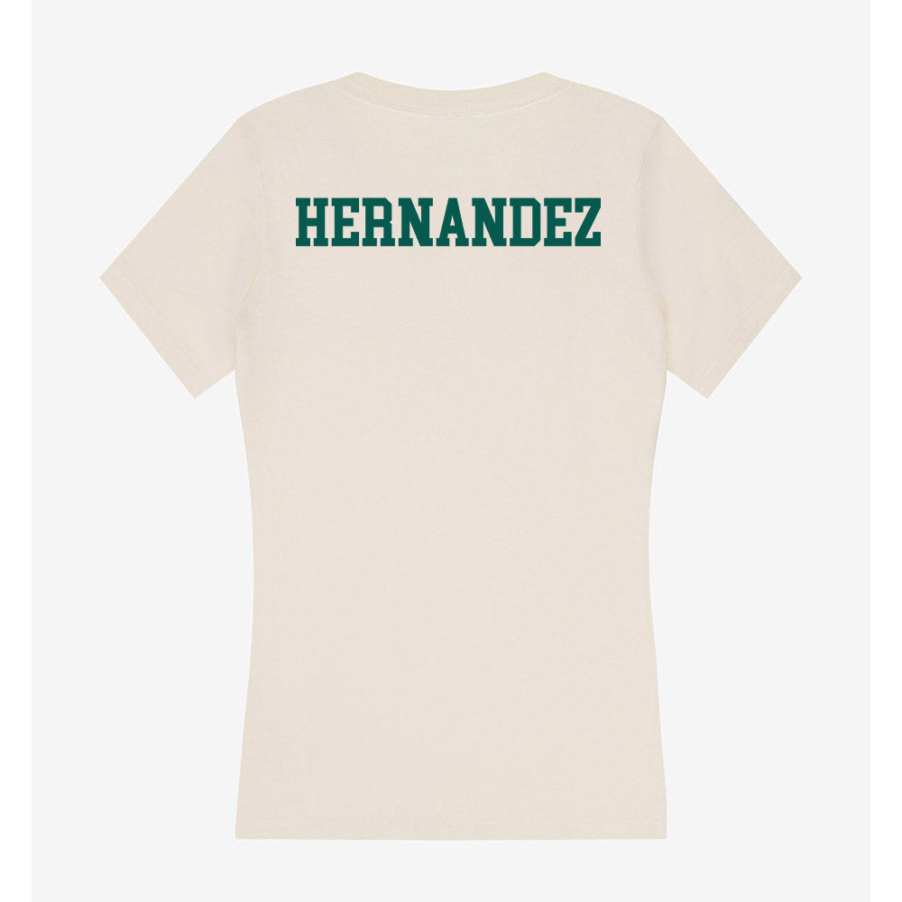 Wayne State - NCAA Men's Swimming & Diving : Matthew Hernandez - Classic Shersey Women's V-Neck T-Shirt-1
