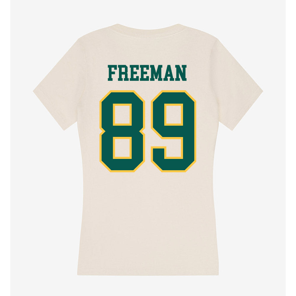 Wayne State - NCAA Football : Karter Freeman - Classic Shersey Women's V-Neck T-Shirt-1