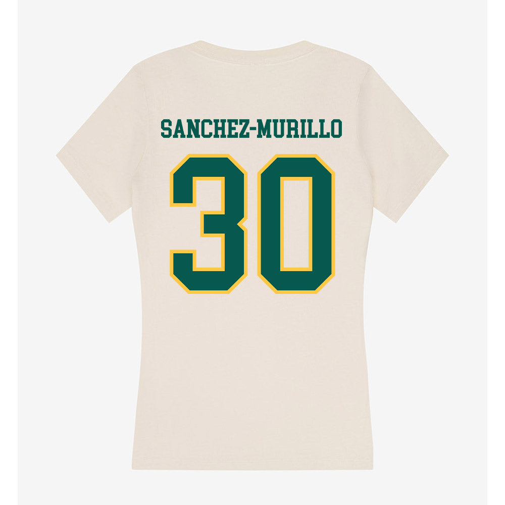 Wayne State - NCAA Football : George Sanchez-Murillo - Classic Shersey Women's V-Neck T-Shirt-1