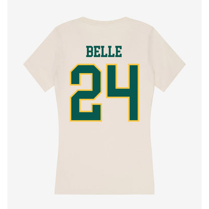 Wayne State - NCAA Men's Basketball : Devin Belle - Classic Shersey Women's V-Neck T-Shirt-1