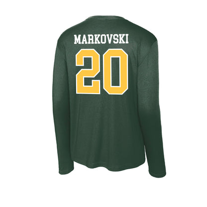 Wayne State - NCAA Football : Anthony Markovski - Classic Shersey Activewear Long Sleeve T-Shirt-1
