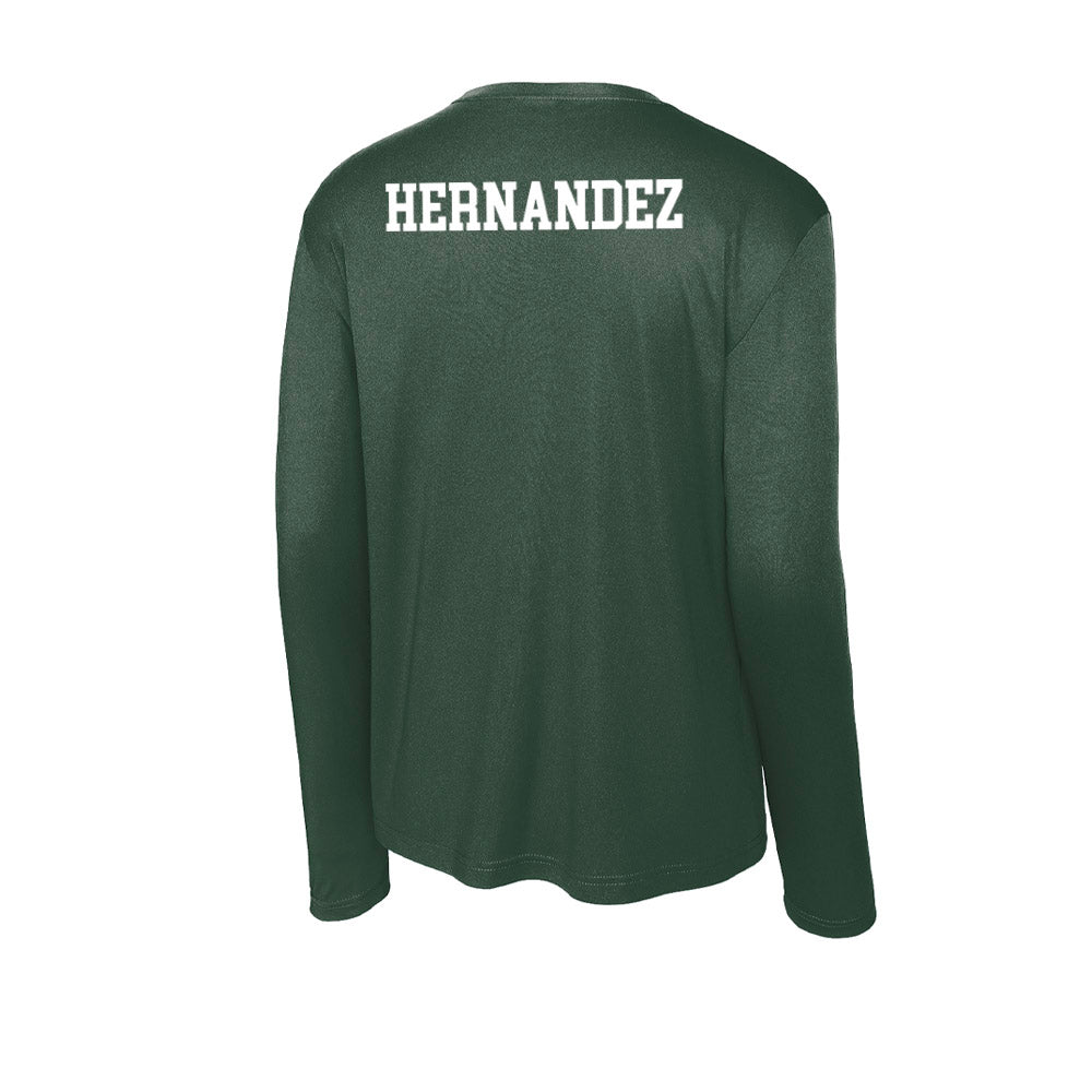 Wayne State - NCAA Men's Swimming & Diving : Matthew Hernandez - Classic Shersey Activewear Long Sleeve T-Shirt-1