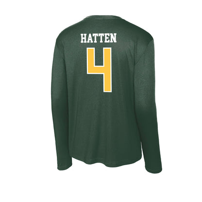 Wayne State - NCAA Football : Peyton Hatten - Classic Shersey Activewear Long Sleeve T-Shirt-1