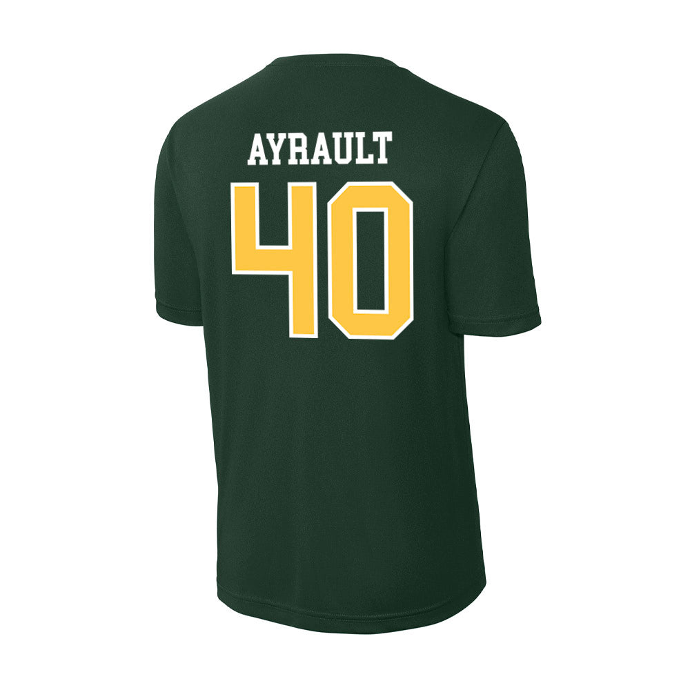 Wayne State - NCAA Men's Basketball : Adam Ayrault - Classic Shersey Activewear T-Shirt-1
