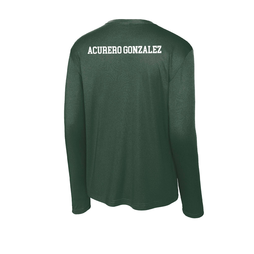 Wayne State - NCAA Women's Fencing : Anabella Acurero Gonzalez - Classic Shersey Activewear Long Sleeve T-Shirt-1