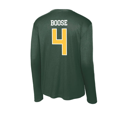 Wayne State - NCAA Men's Basketball : JaKobie Boose - Classic Shersey Activewear Long Sleeve T-Shirt-1