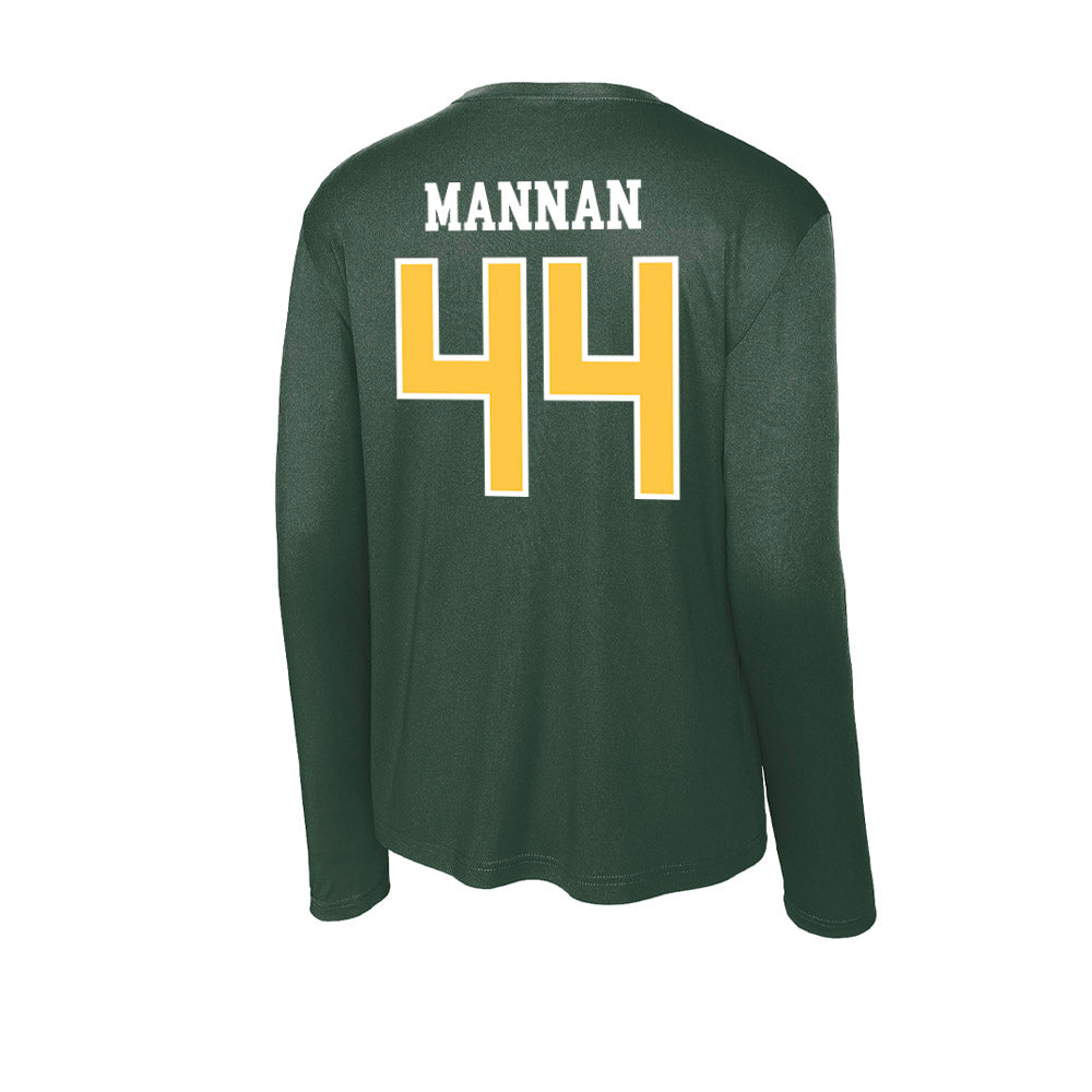 Wayne State - NCAA Men's Basketball : Braylon Mannan - Classic Shersey Activewear Long Sleeve T-Shirt-1