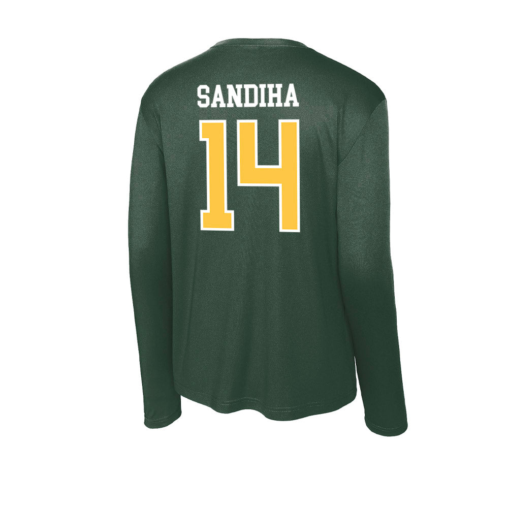 Wayne State - NCAA Baseball : Nick Sandiha - Classic Shersey Activewear Long Sleeve T-Shirt-1