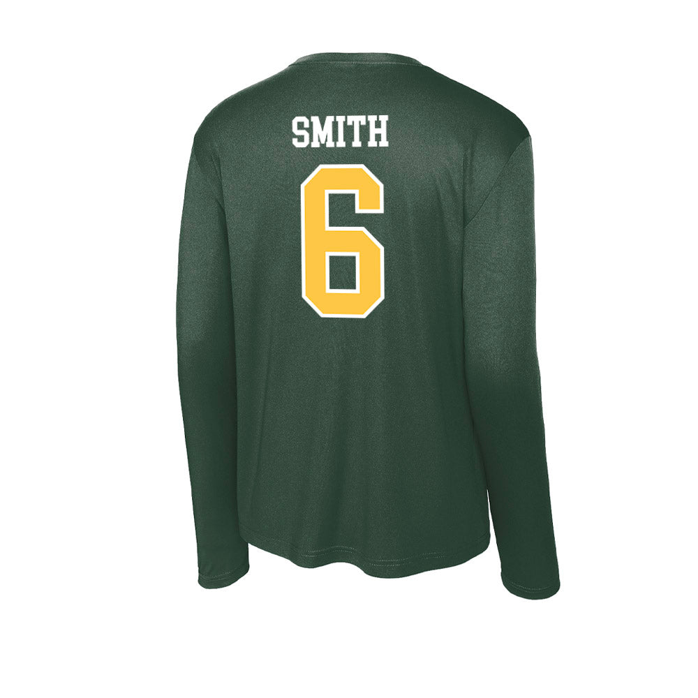 Wayne State - NCAA Football : Wendell Smith - Classic Shersey Activewear Long Sleeve T-Shirt-1