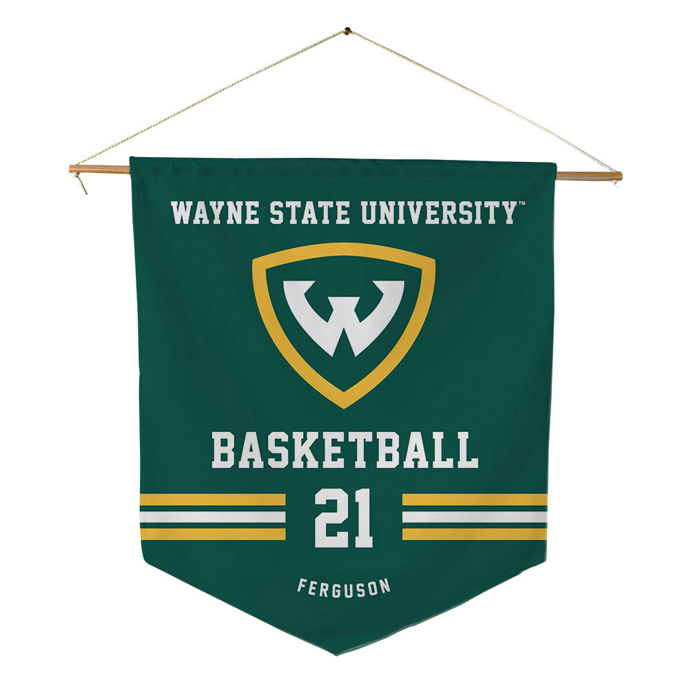Wayne State - NCAA Women's Basketball : McKenna Ferguson - Pennant - 18" x 21"-0