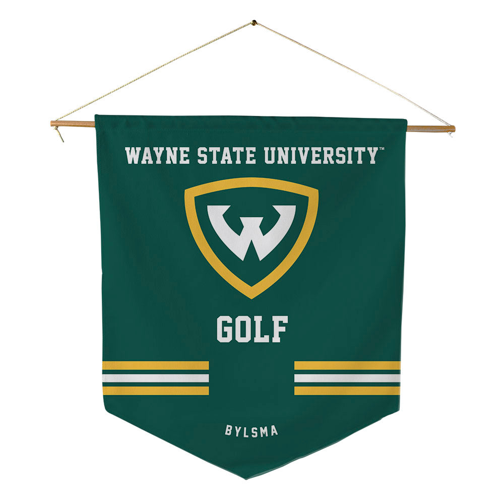 Wayne State - NCAA Women's Golf : Orianna Bylsma - Pennant - 18" x 21"-0
