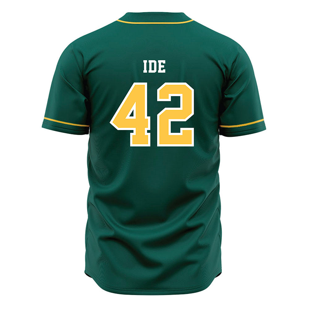 Wayne State - NCAA Baseball : Landon Ide - Green Jersey-1