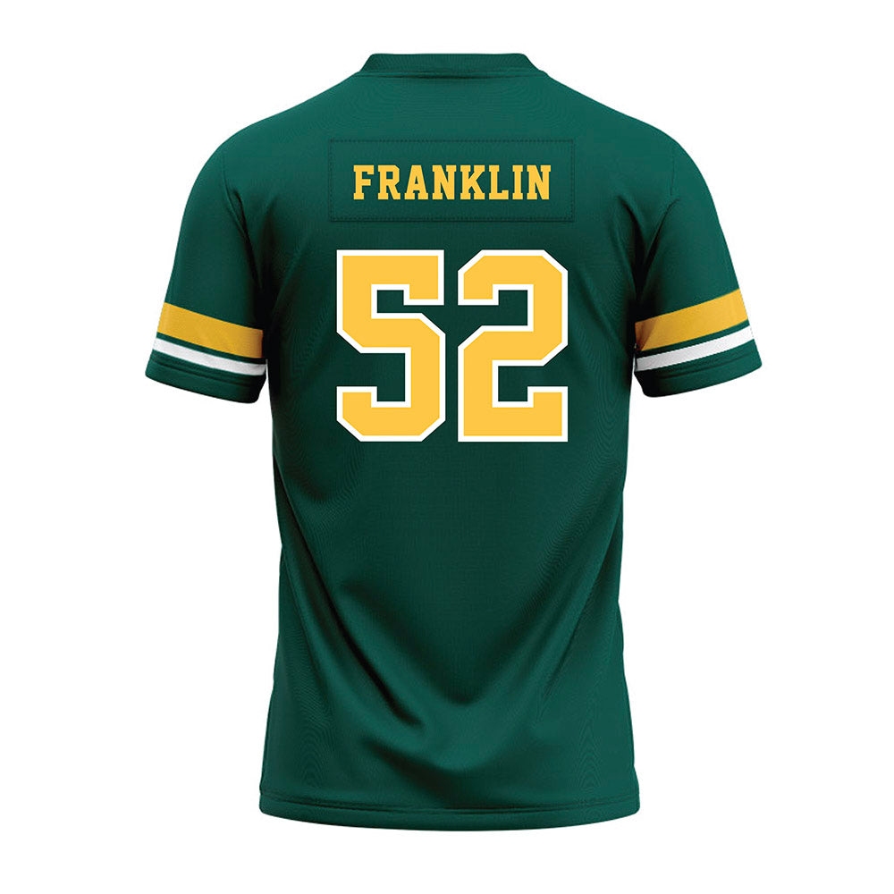 Wayne State - NCAA Football : Kenneth Franklin - Green Premium Football Jersey-1