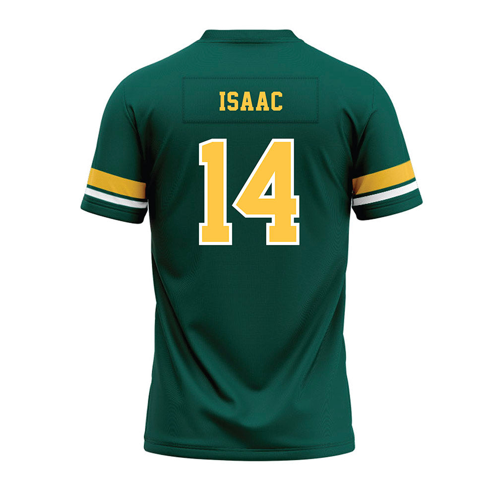Wayne State - NCAA Football : Donovan Isaac - Green Premium Football Jersey-1