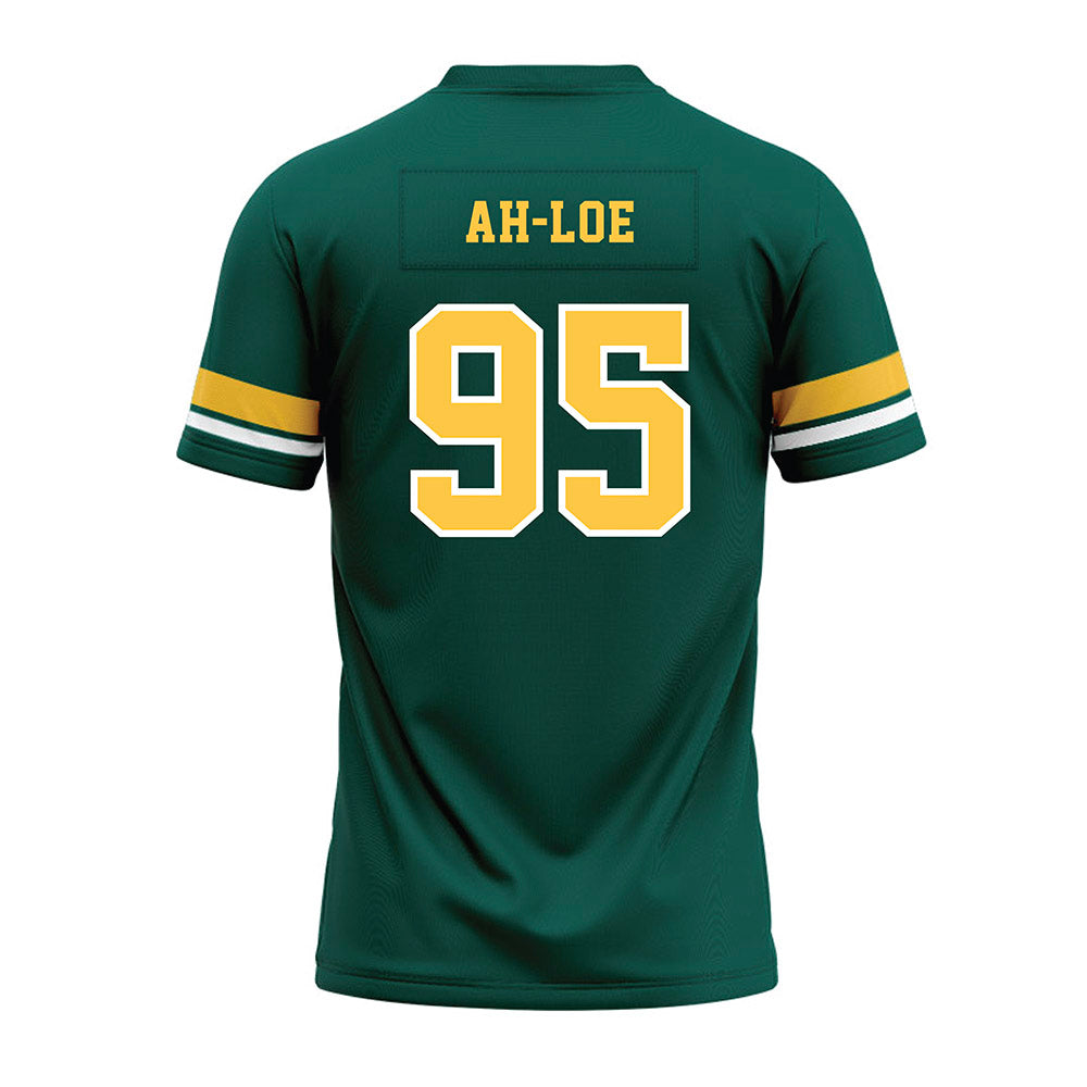 Wayne State - NCAA Football : Tanielu Ah-Loe - Green Premium Football Jersey-1