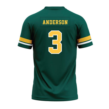 Wayne State - NCAA Football : Sterling Anderson - Green Premium Football Jersey-1