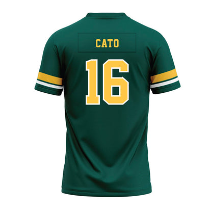 Wayne State - NCAA Football : Phillip Cato - Green Premium Football Jersey-1