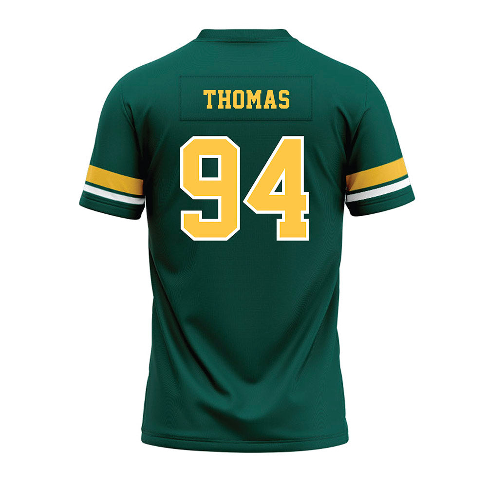 Wayne State - NCAA Football : Michael Thomas - Green Premium Football Jersey-1