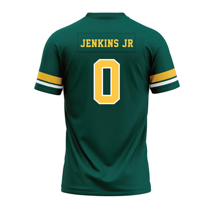 Wayne State - NCAA Football : Michael Jenkins jr - Green Premium Football Jersey-1