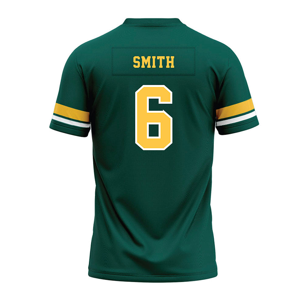 Wayne State - NCAA Football : Wendell Smith - Green Premium Football Jersey-1