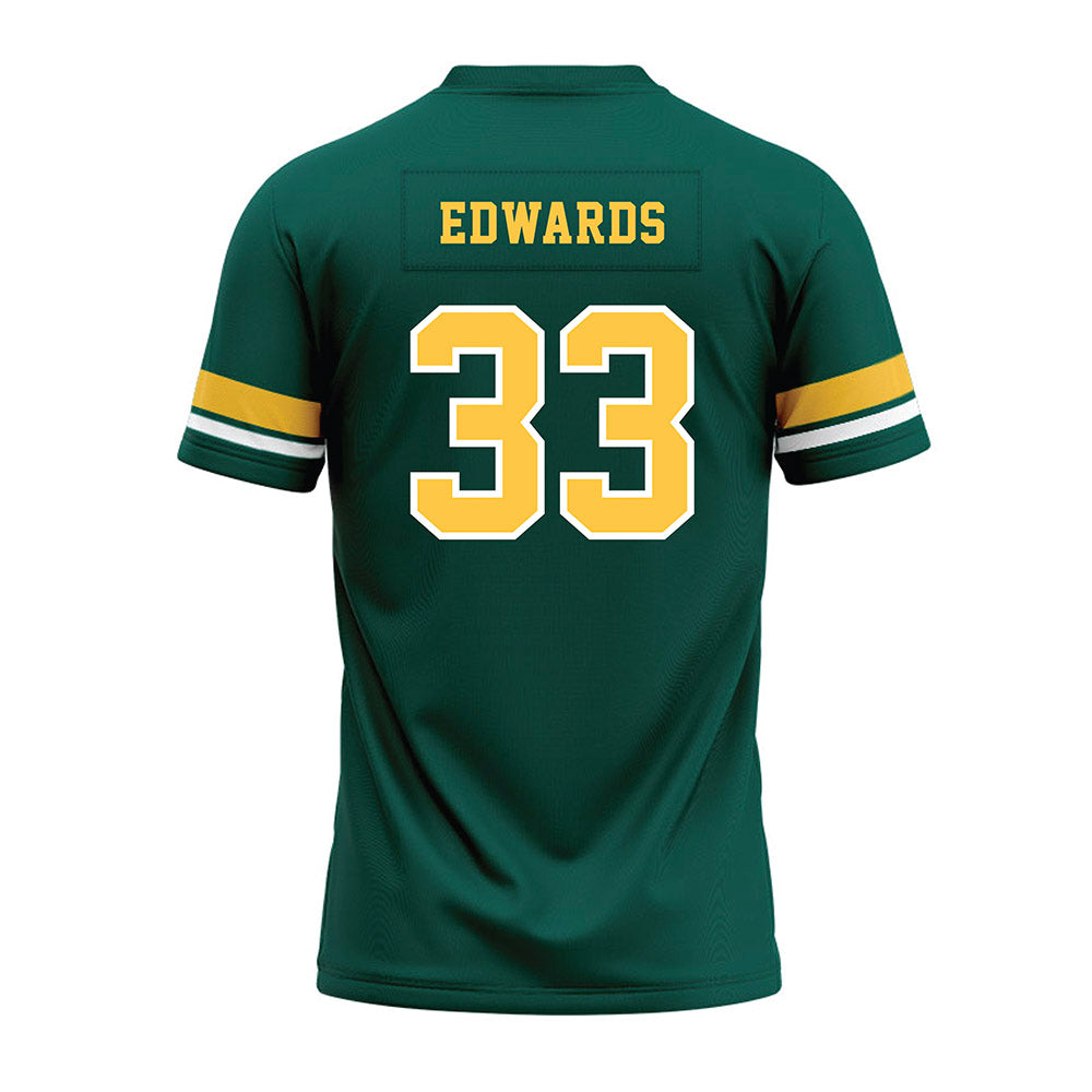 Wayne State - NCAA Football : Maximos Edwards - Green Premium Football Jersey-1
