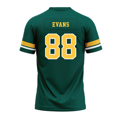 Wayne State - NCAA Football : Malachi Evans - Green Premium Football Jersey-1