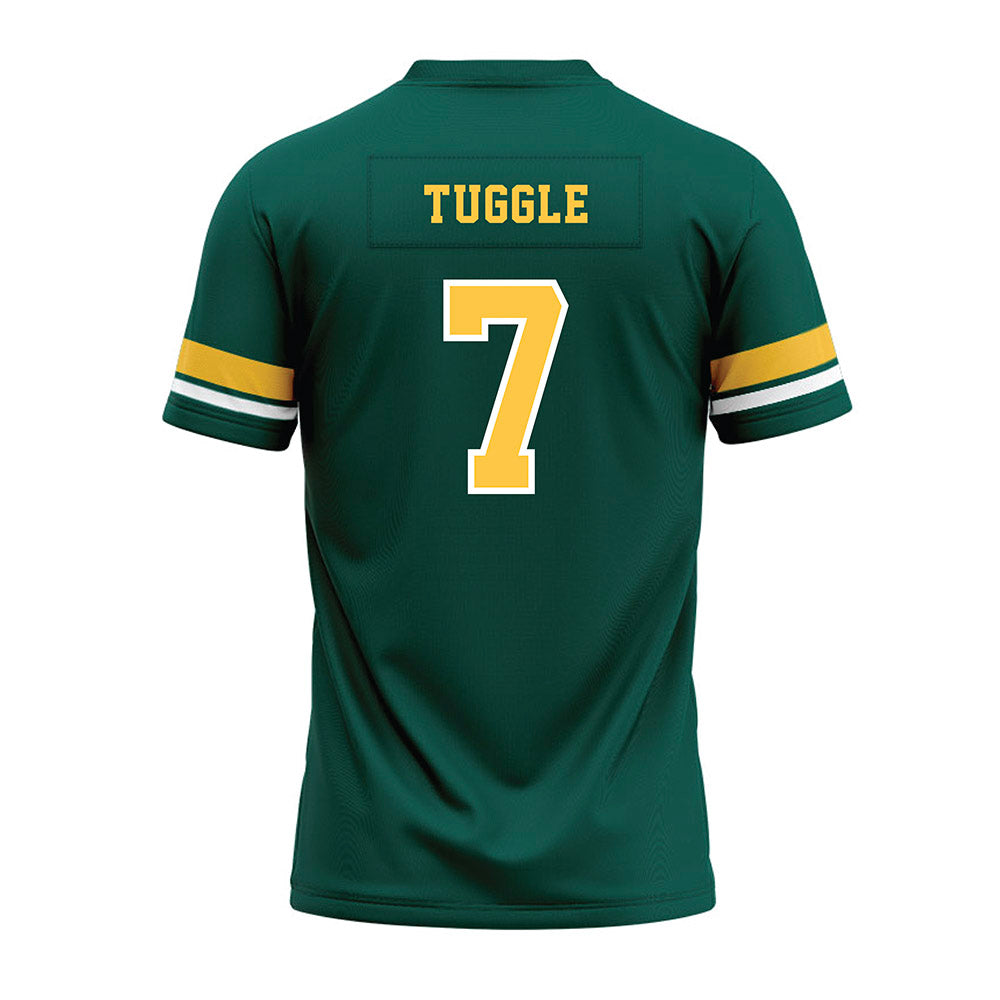 Wayne State - NCAA Football : Justyz Tuggle - Green Premium Football Jersey-1