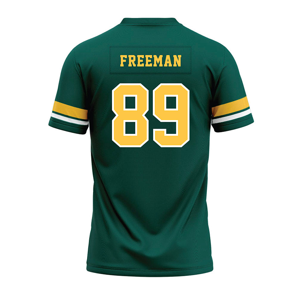 Wayne State - NCAA Football : Karter Freeman - Green Premium Football Jersey-1