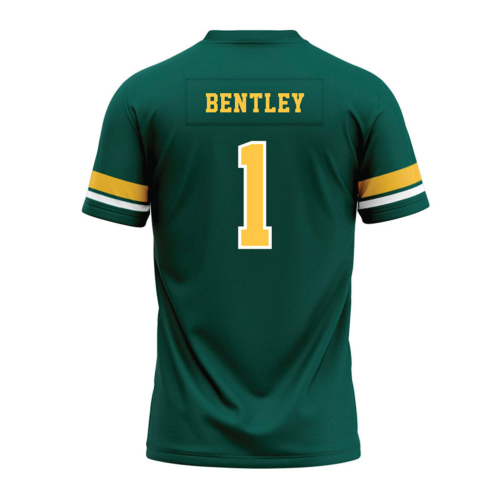 Wayne State - NCAA Football : Dvaun Bentley - Green Premium Football Jersey-1