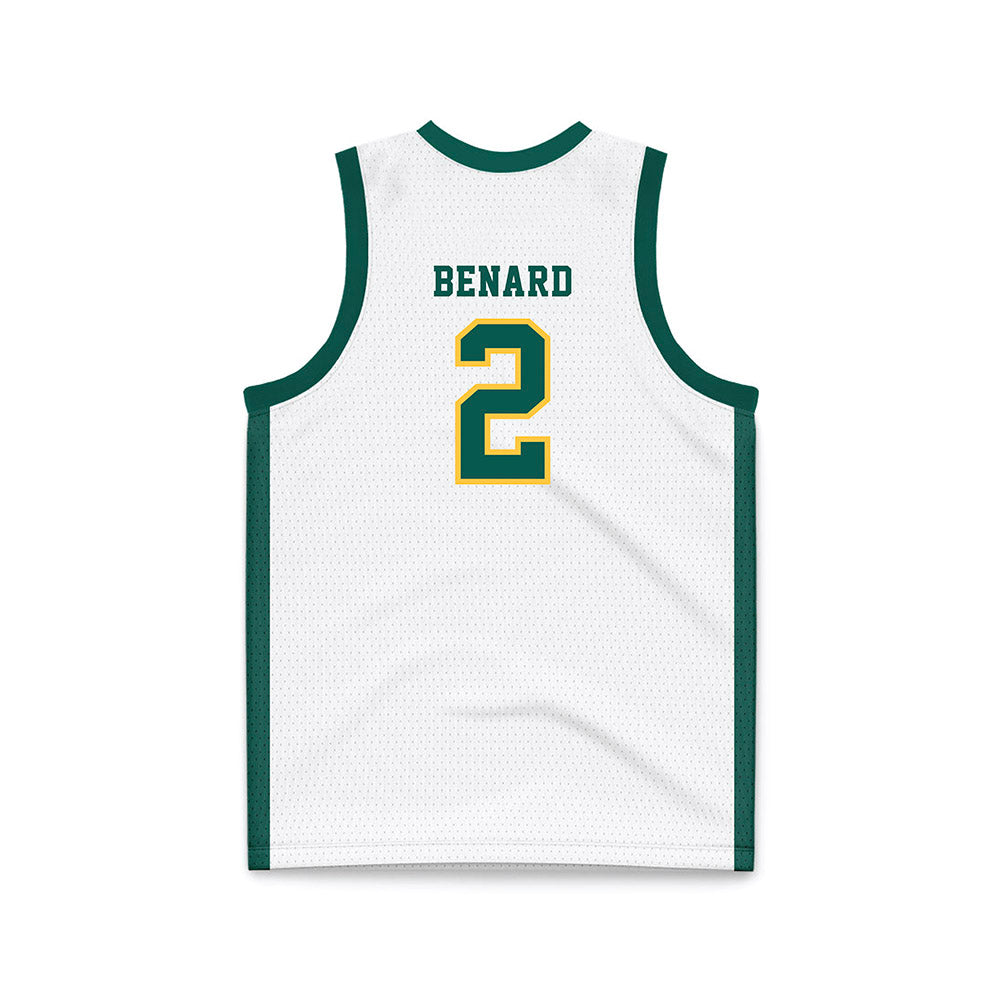 Wayne State - NCAA Women's Basketball : Maddy Benard - White Basketball Jersey-1