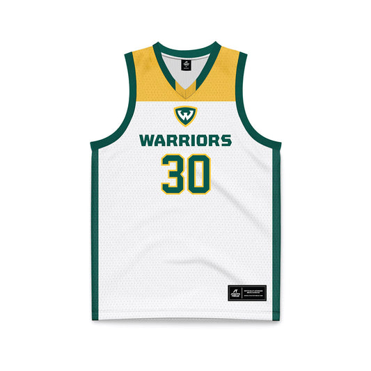 Wayne State - NCAA Women's Basketball : Taylor Thompson - White Basketball Jersey-0