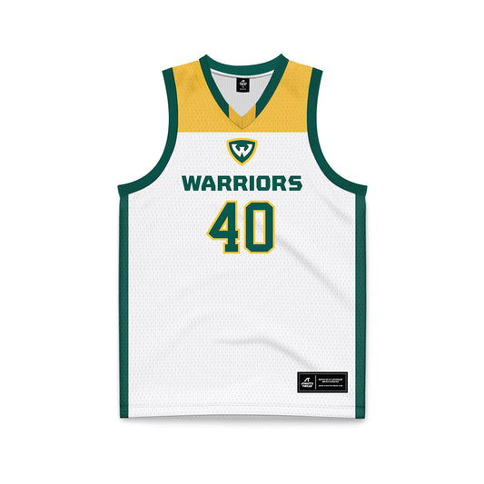 Wayne State - NCAA Women's Basketball : Annabel Ayrault - White Basketball Jersey-0