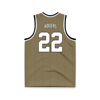 MSMU - NCAA Men's Basketball : Noah Rogers - Bronze Basketball Jersey-1