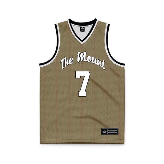 MSMU - NCAA Men's Basketball : Elijah Espinosa - Bronze Basketball Jersey-0