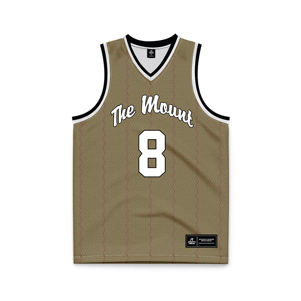 MSMU - NCAA Men's Basketball : Justin May - Bronze Basketball Jersey-0