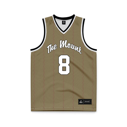 MSMU - NCAA Men's Basketball : Justin May - Bronze Basketball Jersey-0