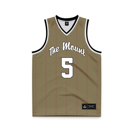 MSMU - NCAA Men's Basketball : Trey Deveaux - Bronze Basketball Jersey-0