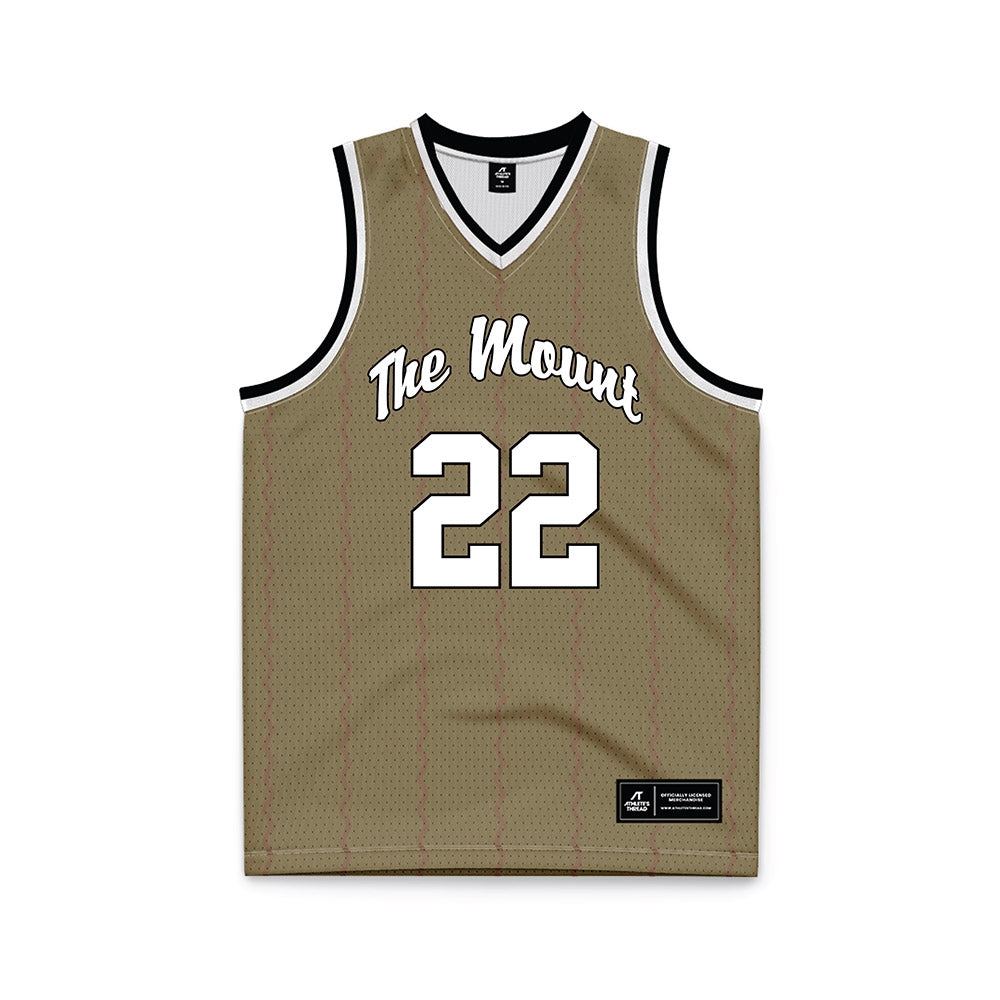 MSMU - NCAA Men's Basketball : Noah Rogers - Bronze Basketball Jersey-0